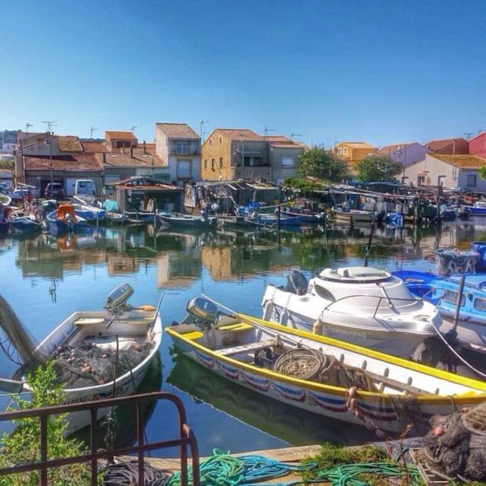 Maison Quartier Pointe-Courte A Sète Esterno foto